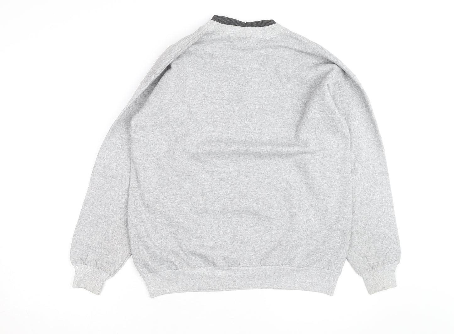 Ernie’s Glen Men’s Grey Wolf Graphic Pullover Sweatshirt M