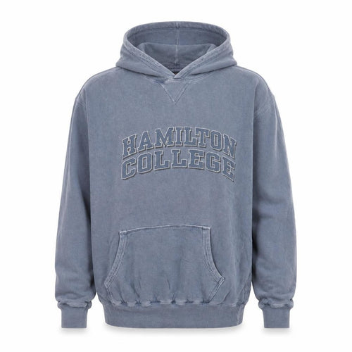 JanSport Men's Blue Hamilton College Pullover Hoodie M Vintage Cotton