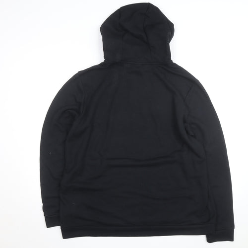 Nike Men's Black XL Dri-FIT Pullover Hoodie with Logo