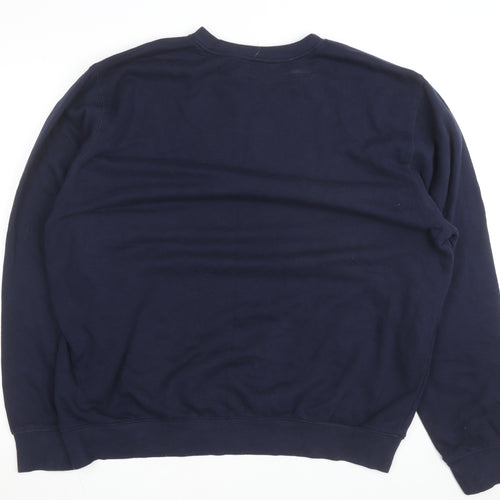Everlast Men’s Blue XL Pullover Crew Neck Sweatshirt