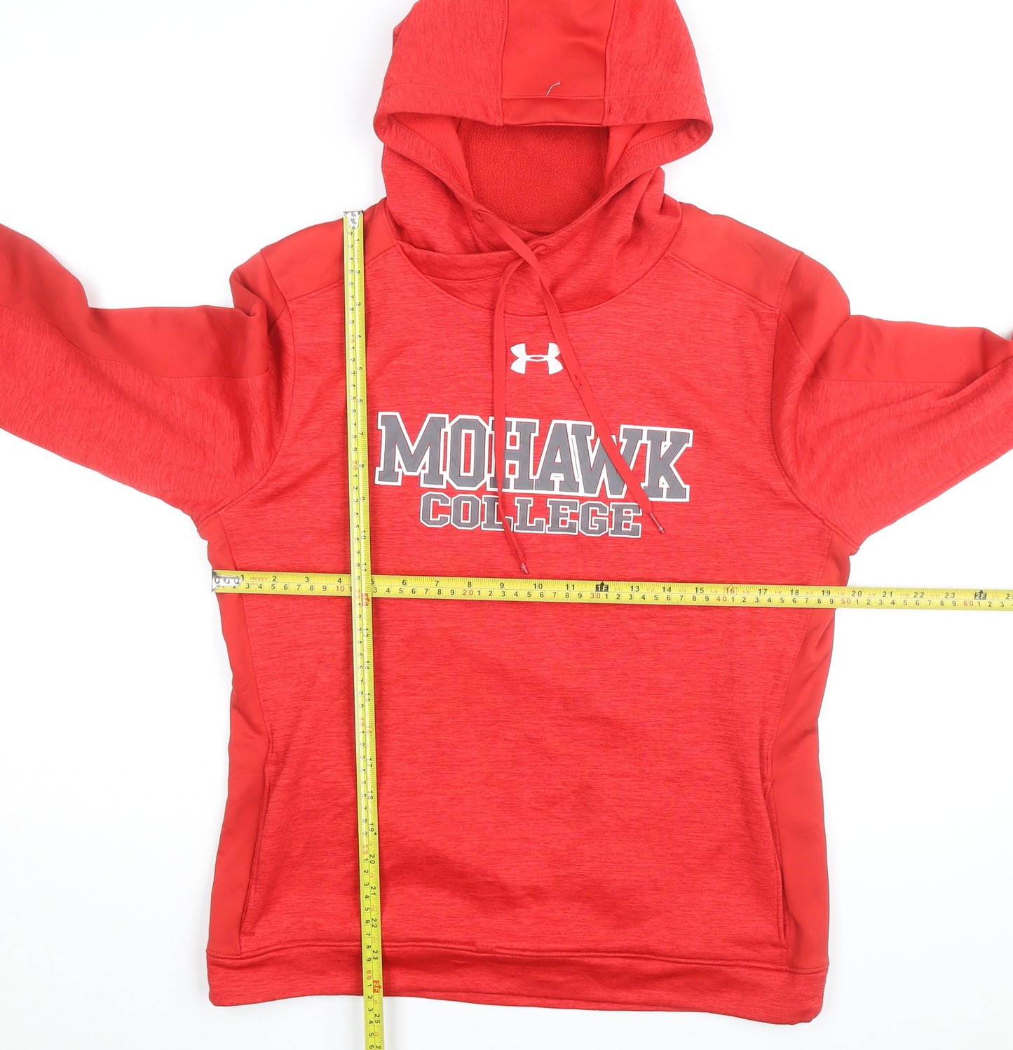 Under Armour Men's Red Mohawk College Pullover Hoodie Size M