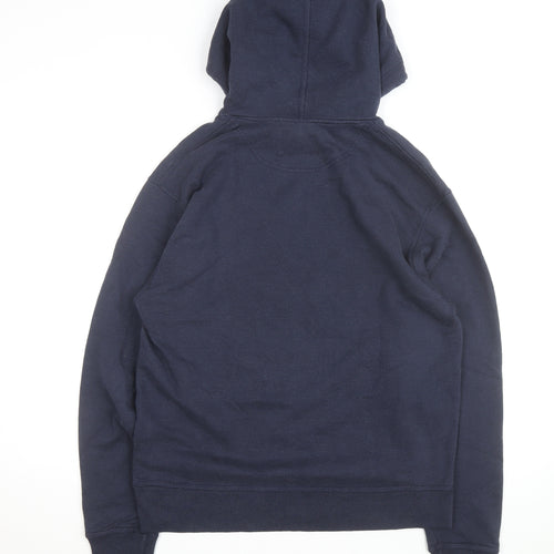 Champion Men's Blue Pullover Hoodie M Regular Fit Fleece