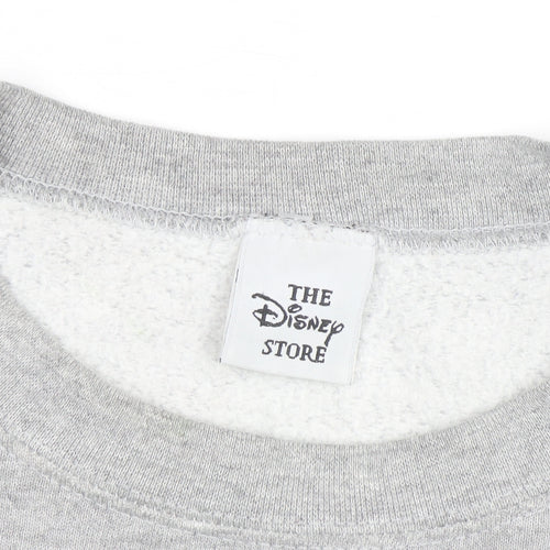 Disney Men’s Grey Mickey Mouse Pullover Sweatshirt Size L