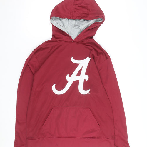 Cover One Apparel Men’s Red L Pullover Hoodie with Logo