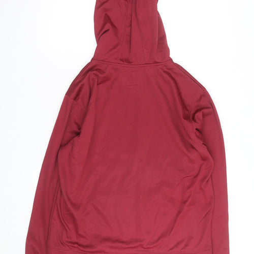 Cover One Apparel Men’s Red L Pullover Hoodie with Logo