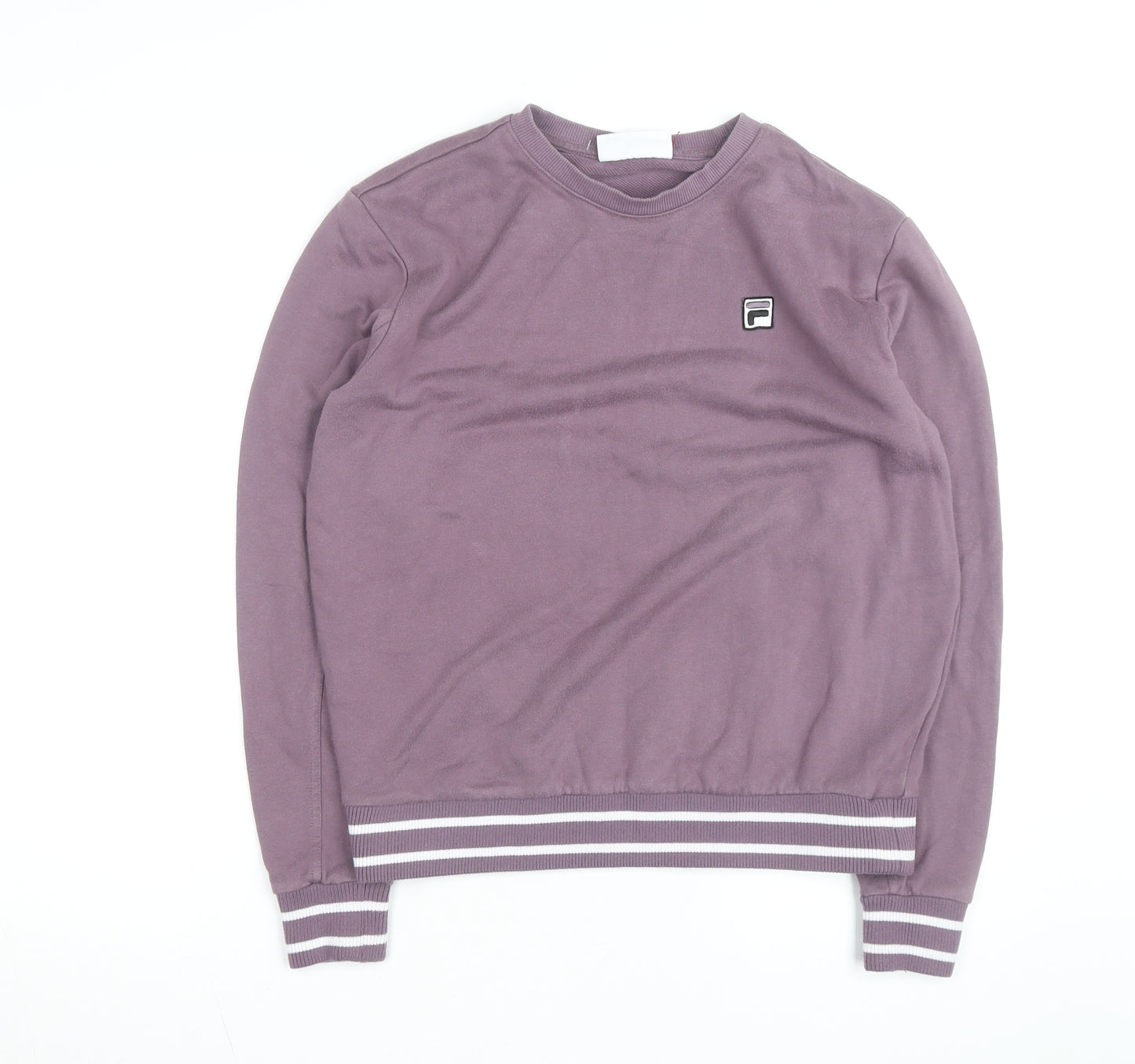 Fila Men’s Purple Crew Neck Pullover Sweatshirt Size M