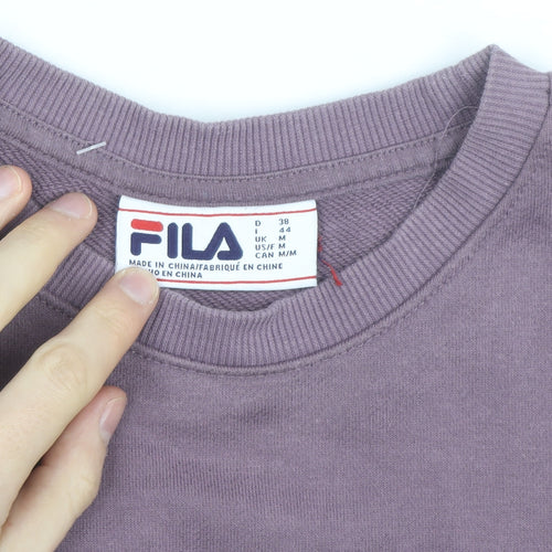 Fila Men’s Purple Crew Neck Pullover Sweatshirt Size M