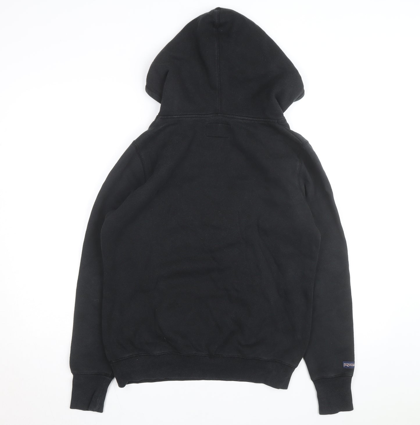 Jansport Mens Black L Pullover Hoodie MSUM Dragons Graphic Fleece