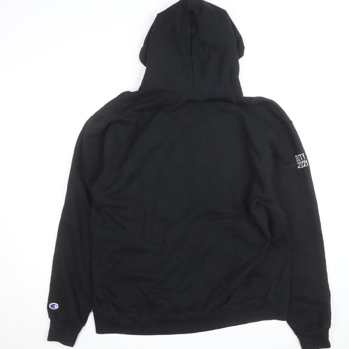 Champion Men's Black Bedford Baseball XL Pullover Hoodie