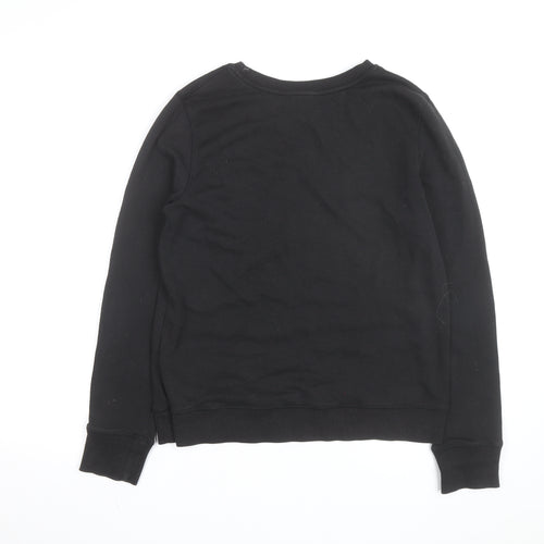 Calvin Klein Jeans Men's Black Logo Crew Neck Sweatshirt L