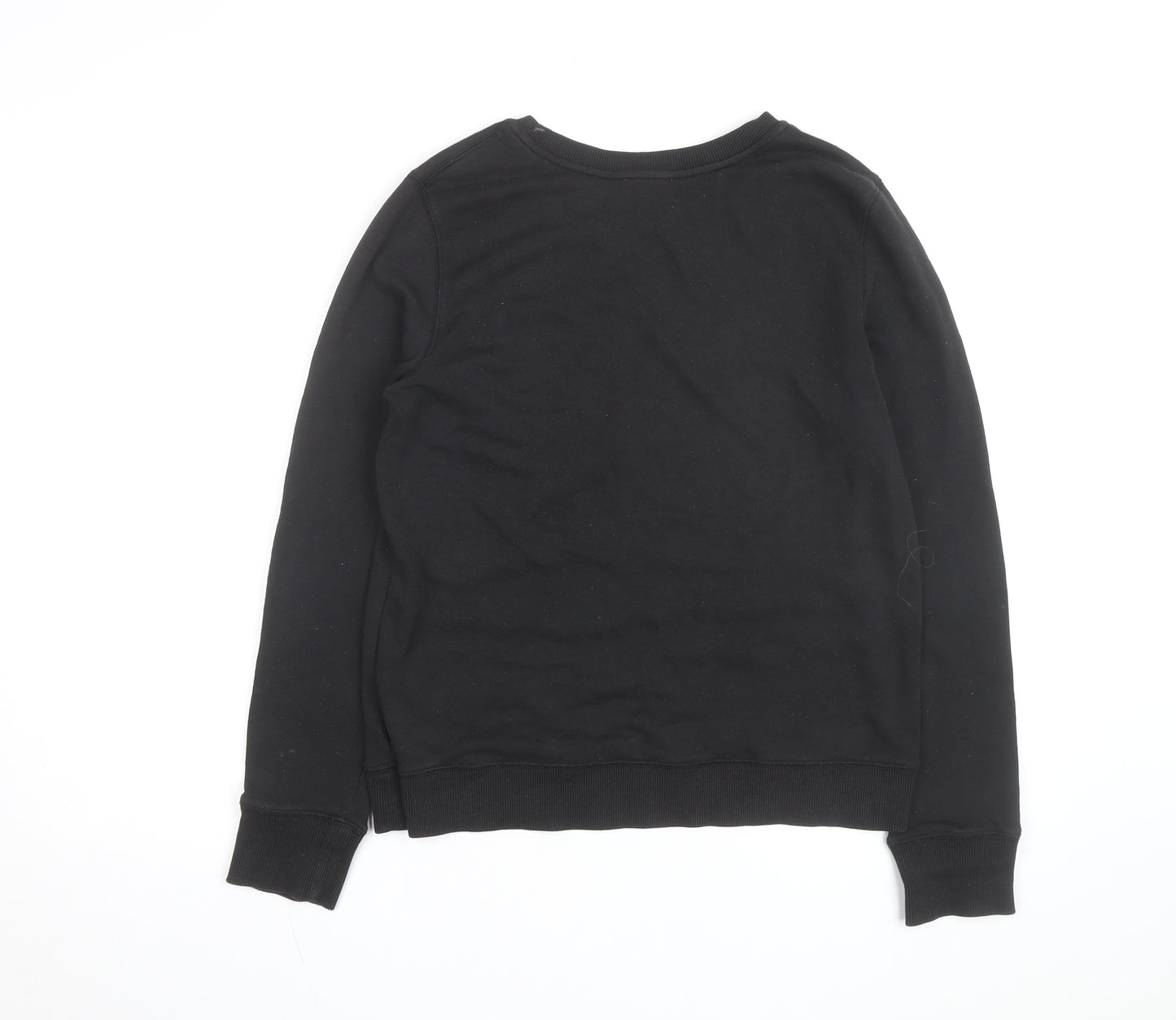 Calvin Klein Jeans Men's Black Logo Crew Neck Sweatshirt L