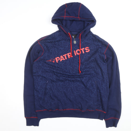 NFL Pro Line Men's Blue Hoodie M Pullover Graphic Hooded Sweatshirt