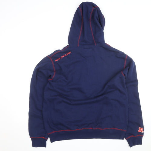 NFL Pro Line Men's Blue Hoodie M Pullover Graphic Hooded Sweatshirt