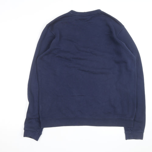 Nike Men's Blue Lynx Crew Neck Sweatshirt Size L Sports Pullover
