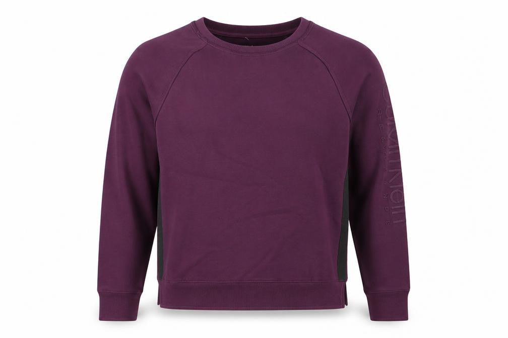 Calvin Klein Men's Purple Crew Neck Performance Sweatshirt L
