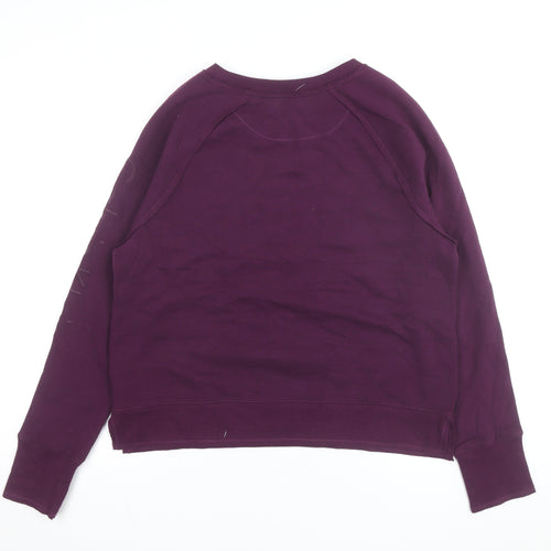 Calvin Klein Men's Purple Crew Neck Performance Sweatshirt L