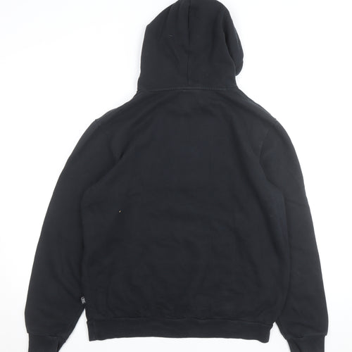 Puma Men's Black Pullover Hoodie Medium Fleece Sportswear