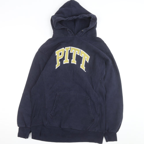 Steve & Barry's Men's Blue PITT Pullover Hoodie Size S Regular Fit