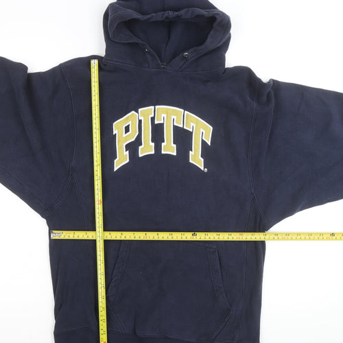 Steve & Barry's Men's Blue PITT Pullover Hoodie Size S Regular Fit