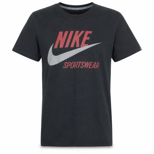Nike Men's Black Slim Fit Sportswear T-Shirt Size M