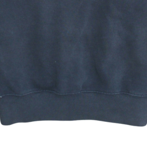 Champion Men’s Blue Pullover Sweatshirt L Embroidered Logo Crew Neck