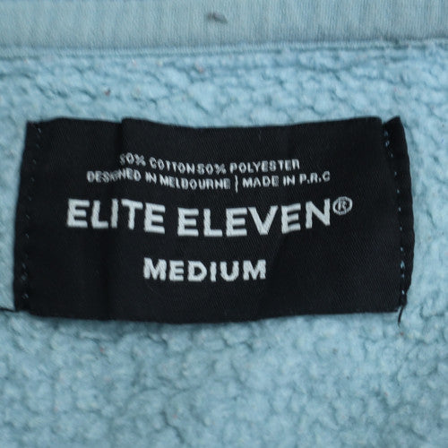 Elite Eleven Men's Blue Crew Neck Pullover Sweatshirt M