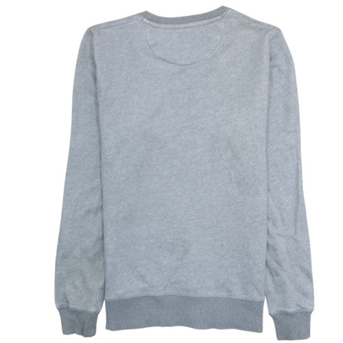 GANT Men's Grey Crew Neck Pullover Sweatshirt M Regular Fit