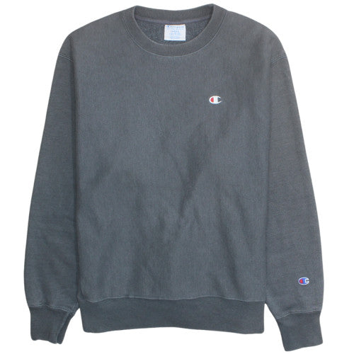 Champion Men Grey Large Reverse Weave Pullover Sweatshirt