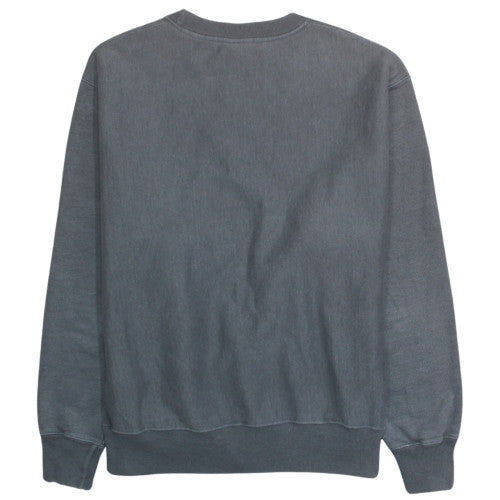 Champion Men Grey Large Reverse Weave Pullover Sweatshirt