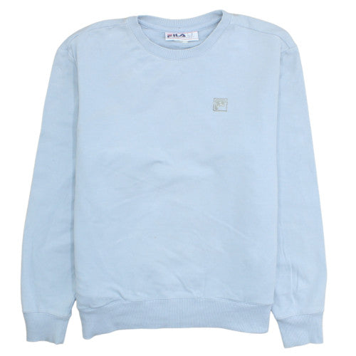 FILA Mens Blue Crew Neck Pullover Sweatshirt Size L