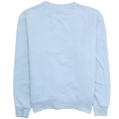 FILA Mens Blue Crew Neck Pullover Sweatshirt Size L