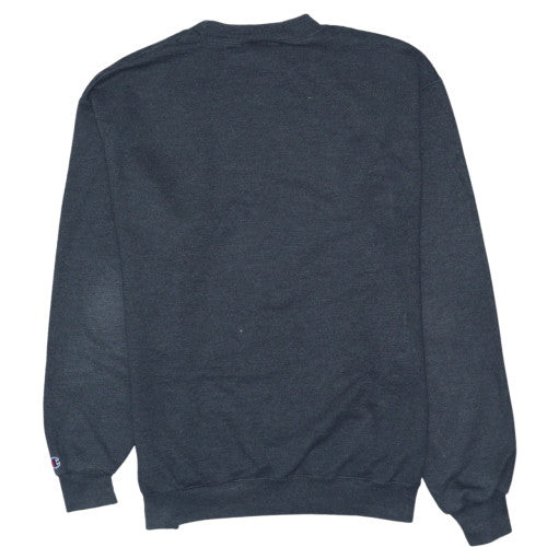 Champion Mens Grey Niagara University Crew Neck Sweatshirt L