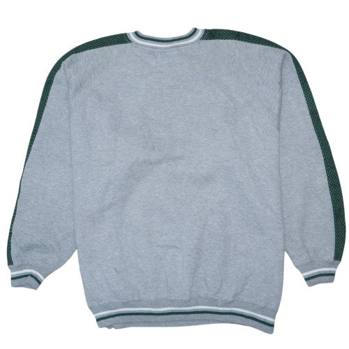 Lee Sport Men's Grey Green Michigan State MSU Sweatshirt XXL Pullover