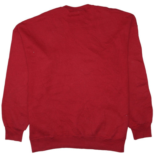 Lee Sport Men's Red Crew Neck Pullover Sweatshirt XXL Vintage NFL