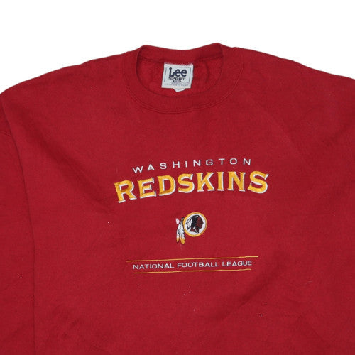 Lee Sport Men's Red Crew Neck Pullover Sweatshirt XXL Vintage NFL