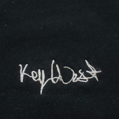 Lee Sport Men's Black XL Pullover Sweatshirt Key West Embroidered Cotton Blend