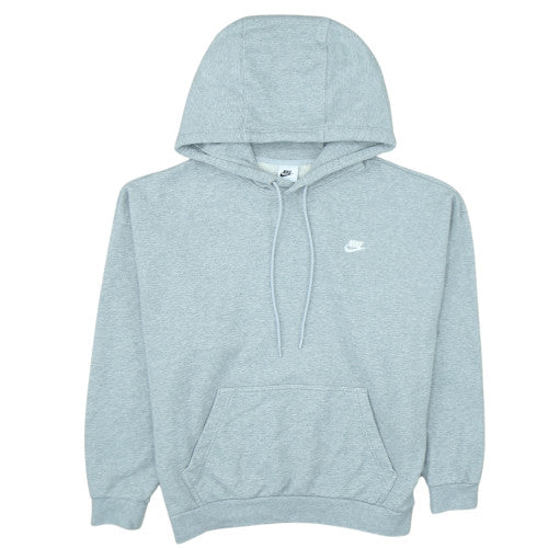 Nike Men's Grey Oversized Fit Pullover Hoodie XS