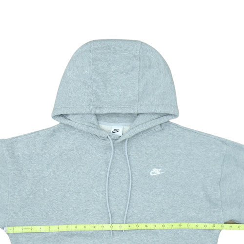 Nike Men's Grey Oversized Fit Pullover Hoodie XS