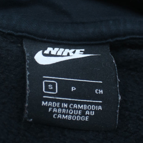 Nike Men's Black Pullover Hoodie Size S Fleece Regular Fit