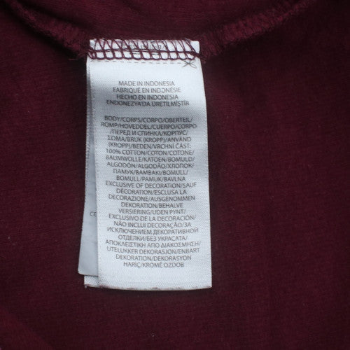 Ralph Lauren Men's Red Cotton 1/2 Zip Collared Top Size M