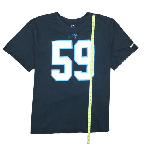 Nike Men's Black Carolina Panthers 59 Kuechly 4XL Athletic T-Shirt