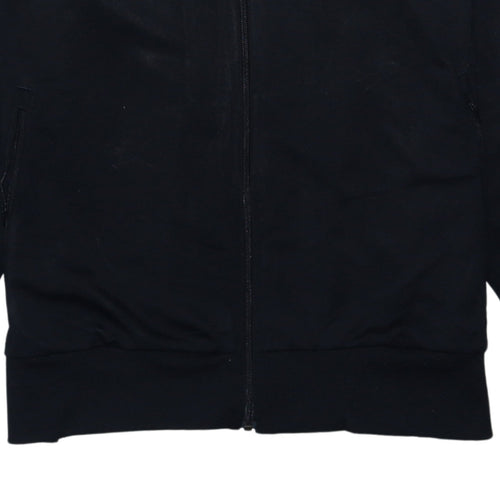 Adidas Men's Black XL Track Jacket Full Zip Activewear
