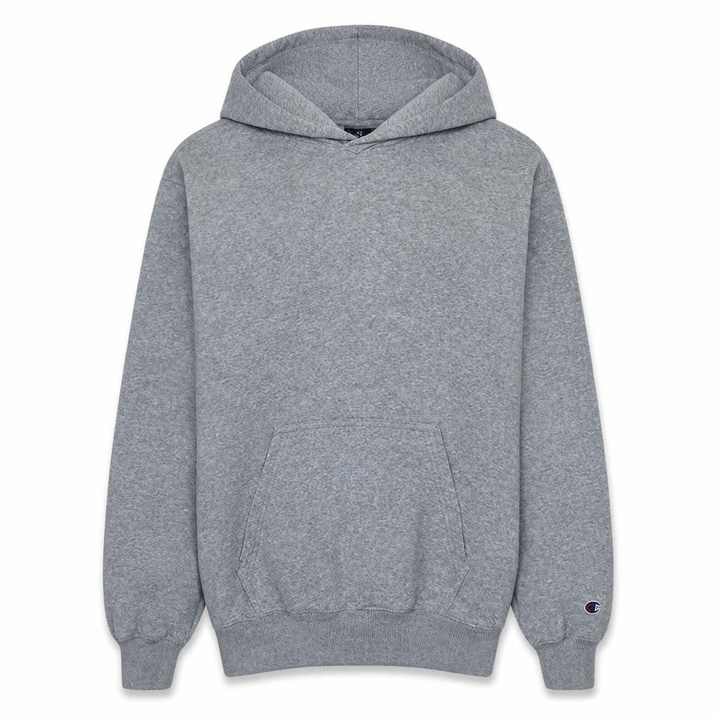 Champion Boys Grey Pullover Hoodie 2XL Fleece Hooded Sweatshirt