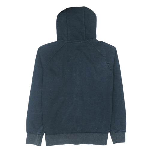 Nike Men's Black Full Zip Fleece Hoodie L Regular Fit