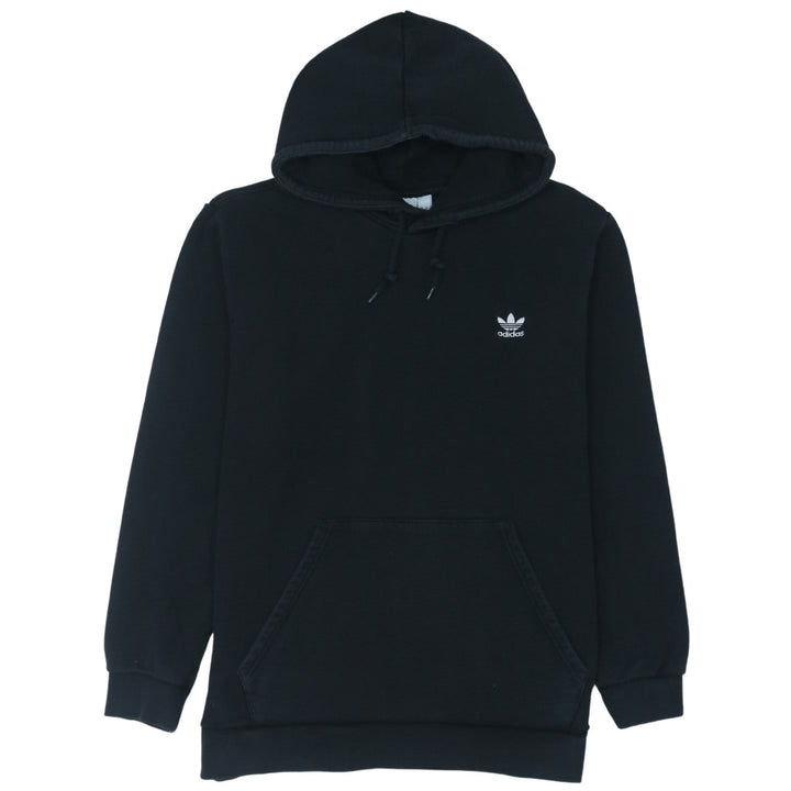 Adidas Men’s Black XL Pullover Hoodie with Logo Pocket