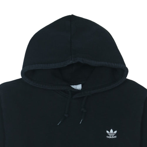 Adidas Men’s Black XL Pullover Hoodie with Logo Pocket