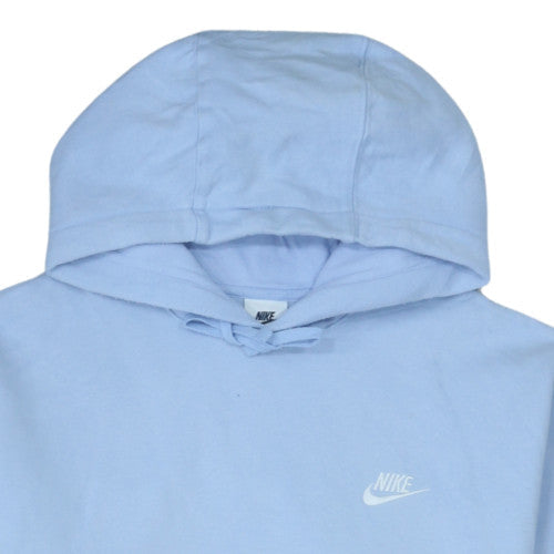 Nike Men's Blue Pullover Hoodie Fleece Regular Fit M