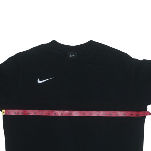 Nike Mens Black Medium Crew Neck Pullover Sweatshirt