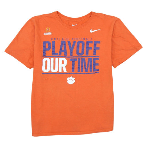 Nike Men's Orange College Football Playoff Graphic T-Shirt XL