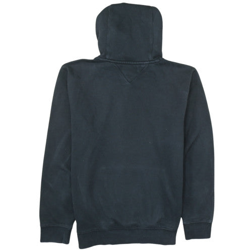 Tommy Jeans Men’s Black Pullover Hoodie L Regular Fleece Logo